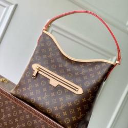 Falso Perfetto Borse LV Lineup M27335 Monogram Marrone Imitazione Outlet Online
