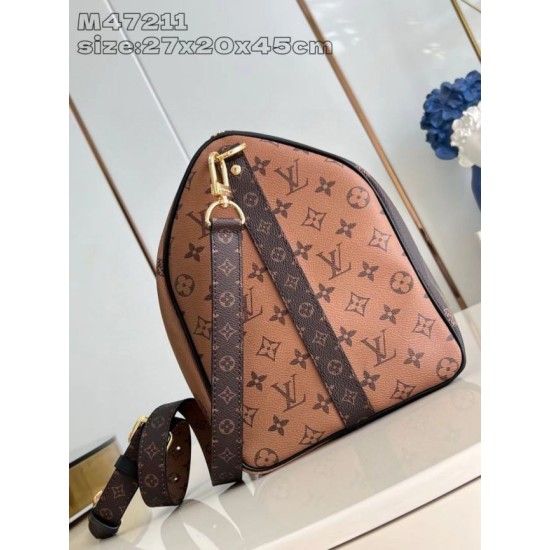 Falso Perfetto Borse LV Keepall Bandoulière 45 M47211 Monogram Giant Imitazione Outlet Online