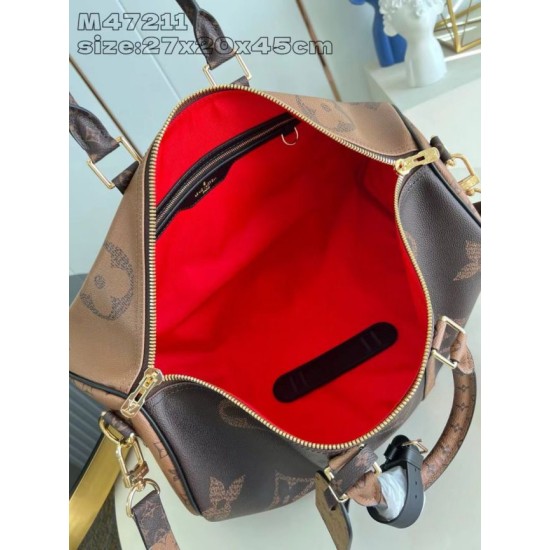 Falso Perfetto Borse LV Keepall Bandoulière 45 M47211 Monogram Giant Imitazione Outlet Online