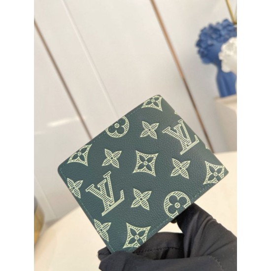 Falso Perfetto Portafoglio multiplo LV M27150 verde Imitazione Outlet Online