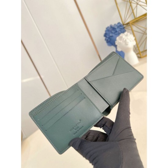 Falso Perfetto Portafoglio multiplo LV M27150 verde Imitazione Outlet Online