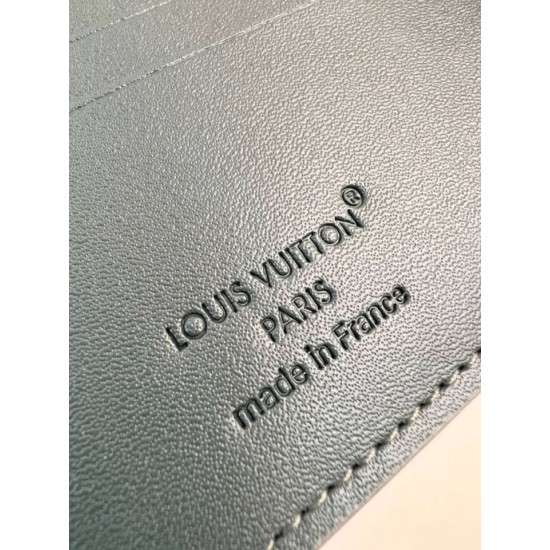Falso Perfetto Portafoglio multiplo LV M27150 verde Imitazione Outlet Online