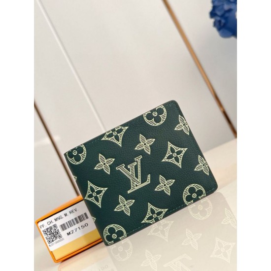 Falso Perfetto Portafoglio multiplo LV M27150 verde Imitazione Outlet Online