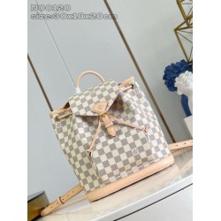 Falso Perfetto Zaino Louis Vuitton N00120 Montsouris PM Beige Imitazione Outlet Online