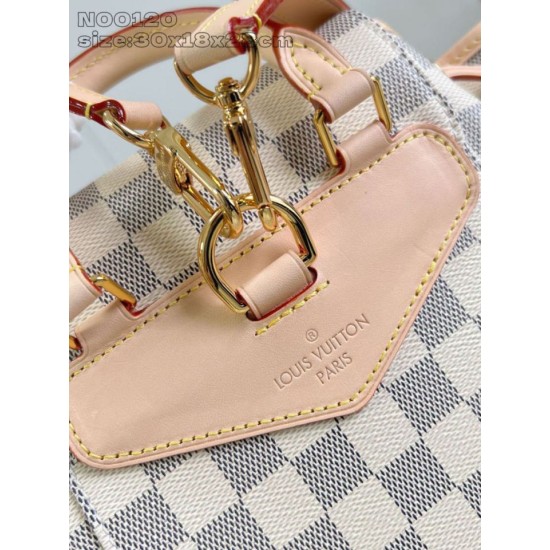 Falso Perfetto Zaino Louis Vuitton N00120 Montsouris PM Beige Imitazione Outlet Online