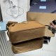 Falso Perfetto Borsa a tracolla Prada Re-Nylon 1BC167 Marrone Imitazione Outlet Online