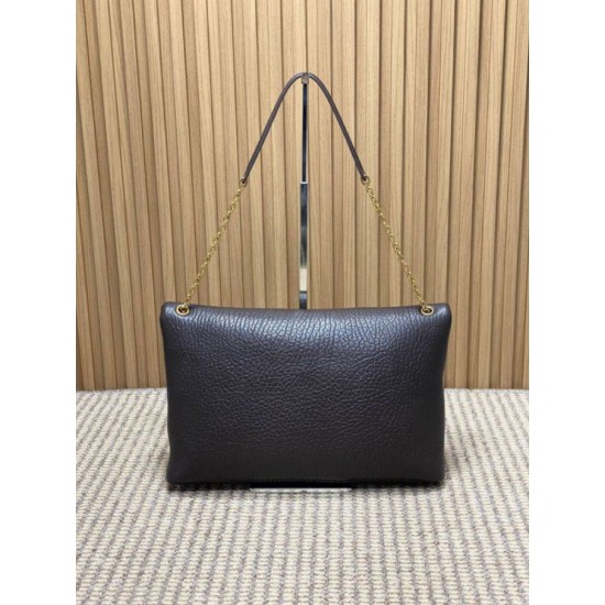 Falso Perfetto YSL Saint Laurent Cassandre Borsa a busta grande con catena Claret Imitazione Outlet Online
