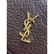 Falso Perfetto YSL Saint Laurent Cassandre Borsa a busta grande con catena Claret Imitazione Outlet Online