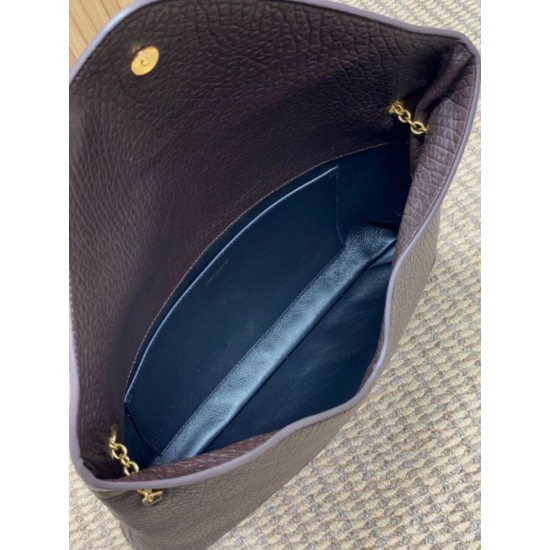 Falso Perfetto YSL Saint Laurent Cassandre Borsa a busta grande con catena Claret Imitazione Outlet Online