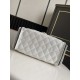 Falso Perfetto Borsa a mano Chanel 25 Mini Hobo AS5293 Rafia intrecciata Beige/Nero Imitazione Outlet Online