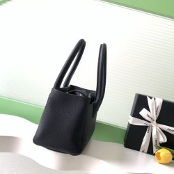 Falso Perfetto Borse tote Chanel Cerf Executive AS2156 pelle di caviale Nero Imitazione Outlet Online
