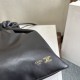 Falso Perfetto Borse piccola Hobo Celine Crystal Nera Imitazione Outlet Online