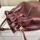 Falso Perfetto Borse piccola Hobo Celine Crystal Marrone Imitazione Outlet Online