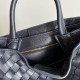 Falso Perfetto Borse Bottega Veneta Andiamo piccola/media/grande pelle intrecciata Nera Imitazione Outlet Online