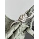 Falso Perfetto Borsa Bottega Veneta Parachute intrecciato Verde Imitazione Outlet Online