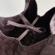 Falso Perfetto Borsa a tracolla Bottega Veneta Campana piccola intrecciata Caffè Imitazione Outlet Online