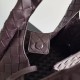 Falso Perfetto Borsa a tracolla Bottega Veneta Campana piccola intrecciata Caffè Imitazione Outlet Online