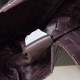 Falso Perfetto Borsa a tracolla Bottega Veneta Campana piccola intrecciata Caffè Imitazione Outlet Online