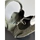 Falso Perfetto Borsa Campana Bottega Veneta media/grande intrecciata Verde Imitazione Outlet Online
