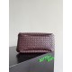 Falso Perfetto Borsa Campana Bottega Veneta media/grande intrecciata Marrone Imitazione Outlet Online