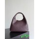 Falso Perfetto Borsa Campana Bottega Veneta media/grande intrecciata Marrone Imitazione Outlet Online