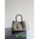 Falso Perfetto Borsa tote reversibile Bottega Veneta Pinacoteca intrecciato bordeaux Imitazione Outlet Online