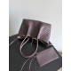 Falso Perfetto Borsa tote reversibile Bottega Veneta Pinacoteca intrecciato bordeaux Imitazione Outlet Online