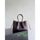 Falso Perfetto Borsa tote reversibile Bottega Veneta Pinacoteca intrecciato bordeaux Imitazione Outlet Online