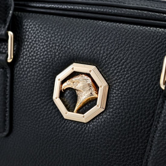 Falso Perfetto Borsa da lavoro Stefano Ricci con aquila in metallo Imitazione Outlet Online