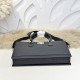 Falso Perfetto Borsa a tracolla Stefano Ricci con aquila in metallo e motivo coccodrillo nero Imitazione Outlet Online
