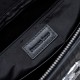 Falso Perfetto Borsa a tracolla Stefano Ricci con aquila in metallo e motivo coccodrillo nero Imitazione Outlet Online