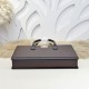 Falso Perfetto Borsa a tracolla Stefano Ricci con aquila in metallo e motivo coccodrillo Marrone Imitazione Outlet Online