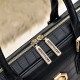 Falso Perfetto Borsa da lavoro Stefano Ricci modello coccodrillo nera Imitazione Outlet Online