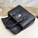 Falso Perfetto Borsa da lavoro da uomo Stefano Ricci in stampa coccodrillo opaca Nero Imitazione Outlet Online