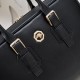 Falso Perfetto Borsa da lavoro Stefano Ricci fantasia coccodrillo nera Imitazione Outlet Online