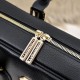Falso Perfetto Borsa da lavoro Stefano Ricci fantasia coccodrillo nera Imitazione Outlet Online