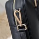 Falso Perfetto Borsa da lavoro Stefano Ricci fantasia coccodrillo nera Imitazione Outlet Online