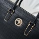 Falso Perfetto Borsa business Stefano Ricci Stampa coccodrillo Nero Imitazione Outlet Online