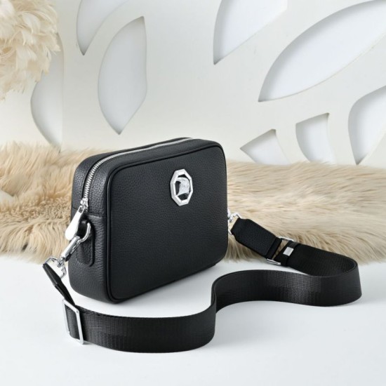 Falso Perfetto Borsa a tracolla Stefano Ricci Nero Imitazione Outlet Online
