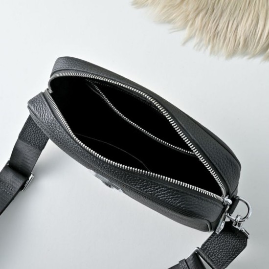 Falso Perfetto Borsa a tracolla Stefano Ricci Nero Imitazione Outlet Online