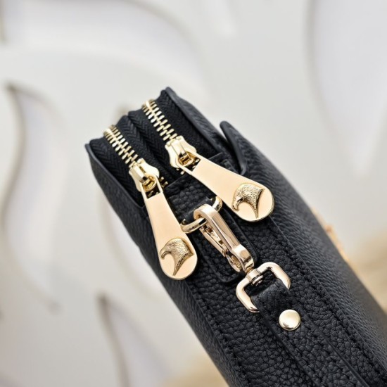 Falso Perfetto Borsa a tracolla Stefano Ricci nera Imitazione Outlet Online