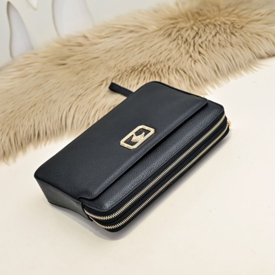 Falso Perfetto Borsa a tracolla Stefano Ricci nera Imitazione Outlet Online