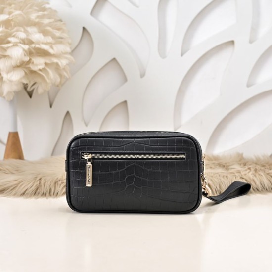 Falso Perfetto Borsa a mano Stefano Ricci con logo a forma di testa di cavallo color oro Imitazione Outlet Online