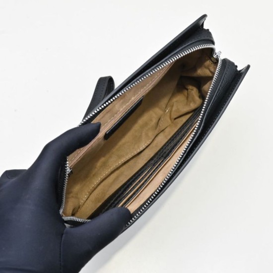 Falso Perfetto Borsa a mano  Stefano Ricci con manico staccabile Nero Imitazione Outlet Online