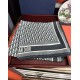 Premio Replica Sciarpa Dior Oblique misto cashmere blu navy 65x185 Imitazione Outlet