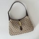 Premio Replica Borsa a tracolla piccola Gucci Jackie Slim 863136/863137 Marrone Imitazione Outlet