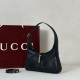 Premio Replica Borsa a tracolla piccola Gucci Jackie Slim 863136/863137 Nero Imitazione Outlet