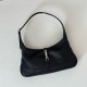 Premio Replica Borsa a tracolla piccola Gucci Jackie Slim 863136/863137 Nero Imitazione Outlet