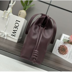 Premio Replica Borsa a mano grande Loewe Flamenco  nappa Gendi Rosso Imitazione Outlet