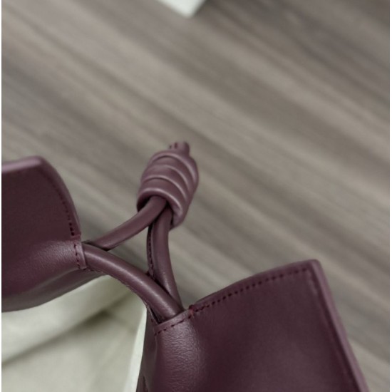 Premio Replica Borsa a mano grande Loewe Flamenco  nappa Gendi Rosso Imitazione Outlet